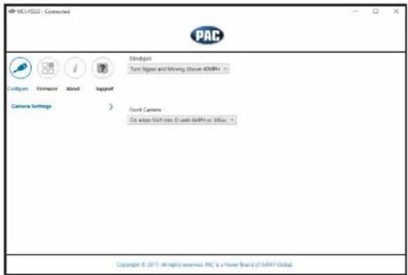 PAC Output Turn Signal and Moving Address PWM+ Front Camera On which Shift into Draw and DMN or 30Hz - Copyright © 2017. All rights reserved. PRC is a Power Board of AMAT Global