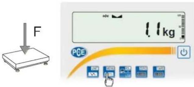 F 1 kg PCE