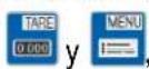 PCE Instruments SD 33C - Inscribir el valor de tara a la memoria: - 9