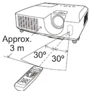 Approx. 3 m 30° 30°