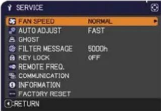 HITACHI CP-X4011NEF - OPTION menu - 4