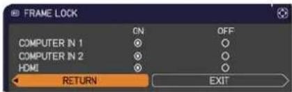 HITACHI CP-X4011NEF - INPUT menu - 4