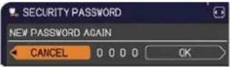 HITACHI CP-X4011NEF - If you have forgotten your password - 4