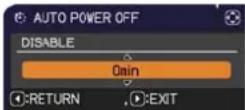 HITACHI CP-X4011NEF - OPTION menu - 3