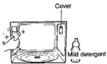 Cover Mild detergent
