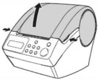 BROTHER QL-650 - Instalación del rollo DK - 1