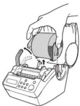 BROTHER QL-650 - Mantenimiento del rodillo - 4