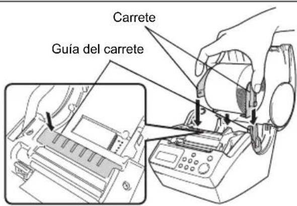 BROTHER QL-650 - Instalación del rollo DK - 3