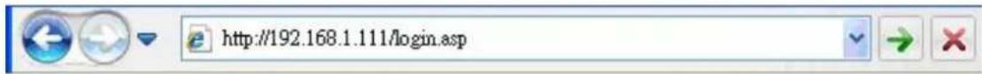 http://192.168.1.111/login.asp