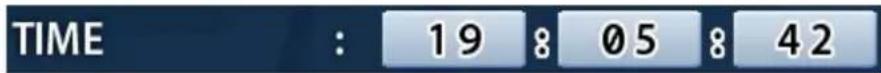 TIME : 19 8 05 8 42