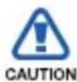 SAMSUNG B7300 - Do not use the device if the screen is cracked or broken - 1