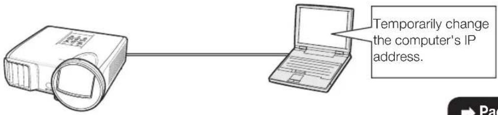 Temporarily change the computer's IP address.