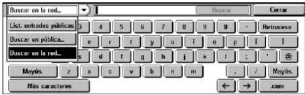 XEROX WorkCentre 5225A - Libreta de direcciones - 1