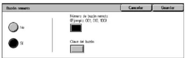 XEROX WorkCentre 5225A - Buzón remoto - 1