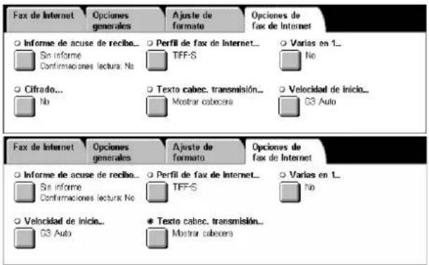 XEROX WorkCentre 5225A - Opciones de fax de Internet: Fax de Internet - 1