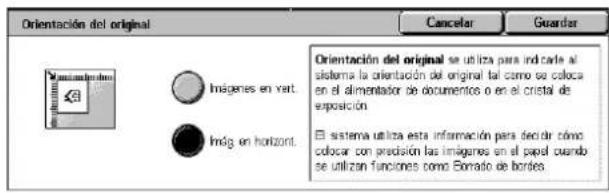 XEROX WorkCentre 5225A - Orientación del original - 1