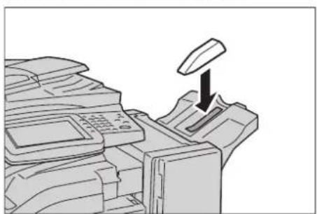 XEROX WorkCentre 5225A - Acoplamiento del accesorio de bandeja a la acabadora de oficina LX (opcional) - 2
