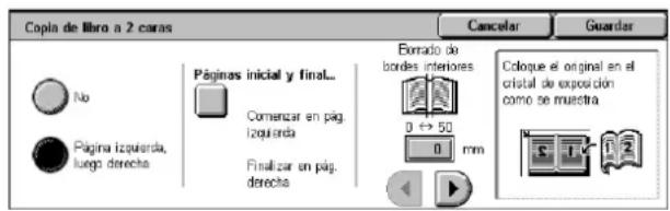 XEROX WorkCentre 5225A - Copia de libro a 2 caras - 1