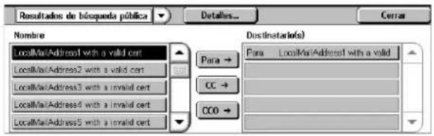 XEROX WorkCentre 5225A - Buscar en pública/Buscar en la red - 2