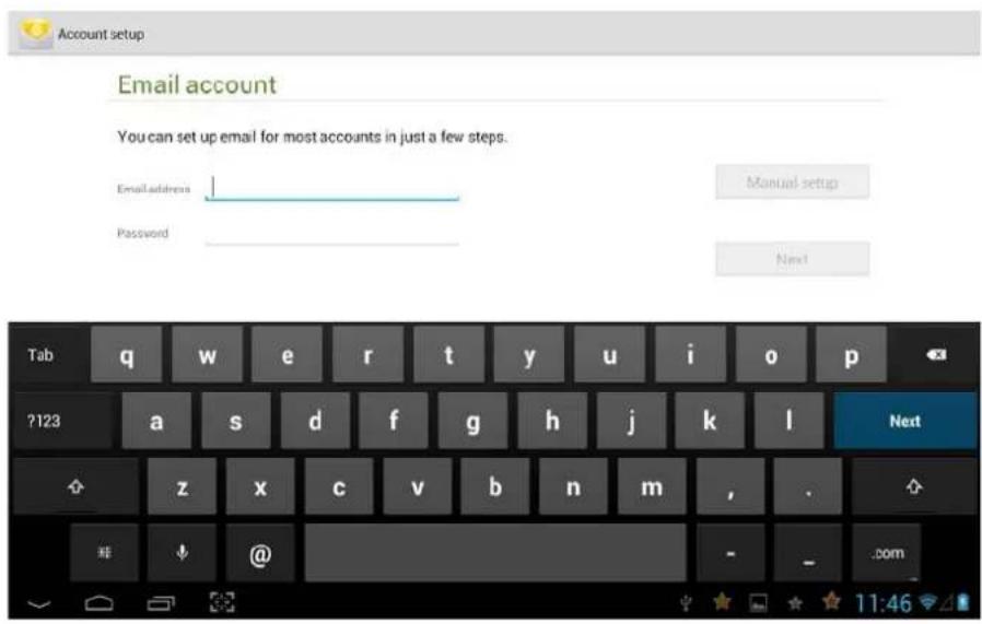 WOXTER Zielo Tab 100 - E-mail - 1