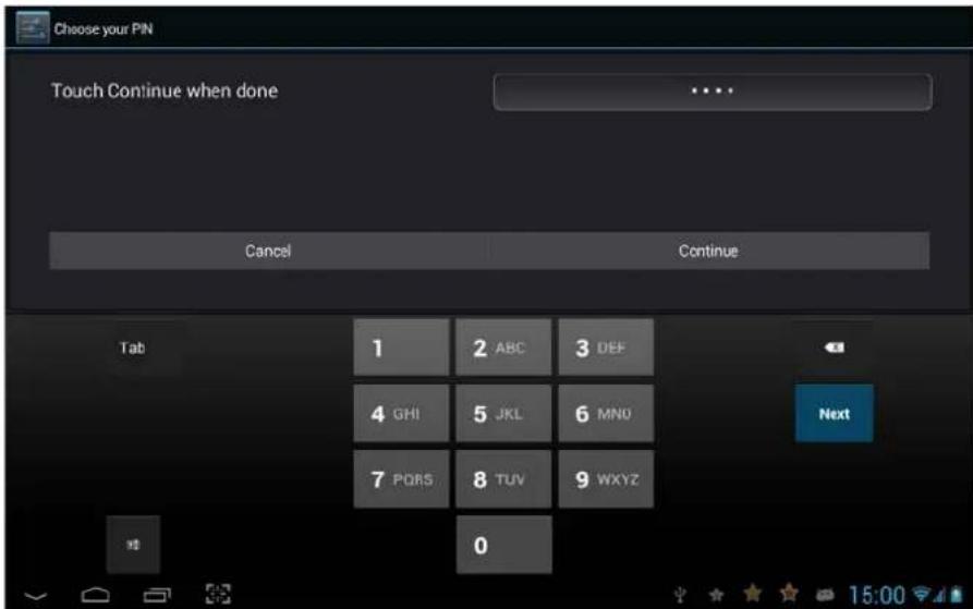 WOXTER Zielo Tab 100 - Seguridad - 2