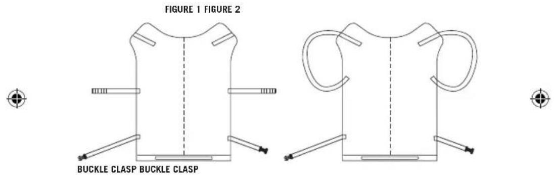 FIGURE 1 FIGURE 2 BUCKLE CLASP BUCKLE CLASP