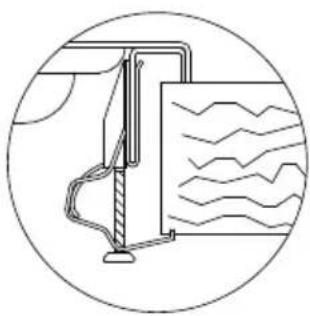 Foster Moon 116.2V.STD - Undermount installation - 2