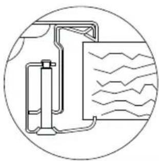 Foster Moon 116.2V.STD - Undermount installation - 4