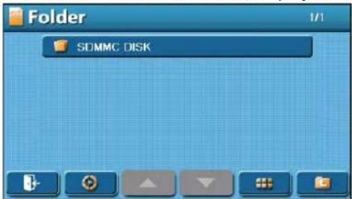 Folder 1/1 SDMMC DISK