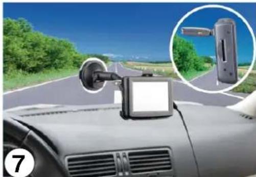HITACHI MMP401B - Positioning the Player in a Vehicle - 5