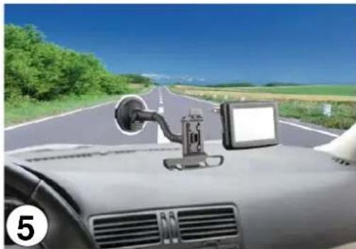HITACHI MMP401B - Positioning the Player in a Vehicle - 4