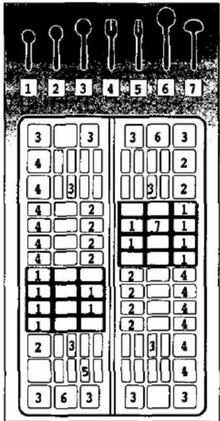 1 2 3 4 5 6 7 3 3 3 6 3 4 2 4 3 2 4 2 4 7 1 4 2 4 1 1 1 1 1 1 1 2 4 2 4 2 4 2 4 2 3 2 3 3 5 3 6 3
