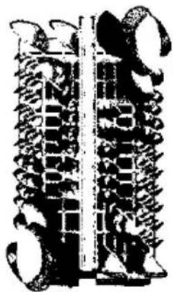 Scanned text of a vintage mechanical device with engraved characters and symbols