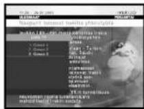 SAMSUNG DTB-S500F - Elenco servizi - 1
