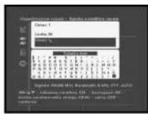 SAMSUNG DTB-S500F - Per modificare il nome di un canale - 2