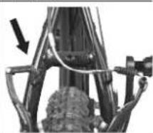IDEAL V-Track - Removing a Quick Release Rear Wheel Shift the rear derailleur to the smallest, outer rear sprocket; this is the high gear position. - 3