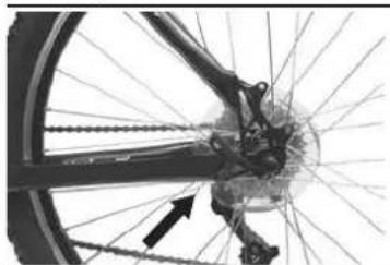 IDEAL V-Track - Removing a Quick Release Rear Wheel Shift the rear derailleur to the smallest, outer rear sprocket; this is the high gear position. - 7
