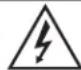 MITSUBISHI WD-52628 - CAUTION - 1