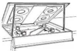 GE JB350DFBB - Estufa Elevable - 1