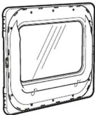 Mabe SMV749NXPGG - puerta de cristal - 1