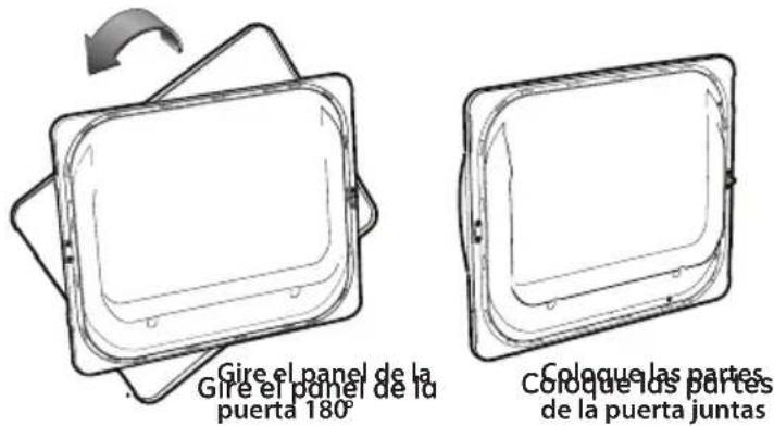 Mabe SMV749NXPGG - invierta el panel de la puerta - 3