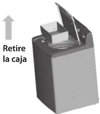Retire la caja