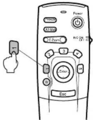 Freeze RV Map E-Zam Power RC ON DI 2 3 Enter cn Esc