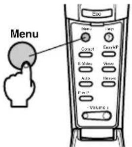 Menu Menu Help Com1 EasyVP S-Video Video Auto Drive I'm it Volume 1