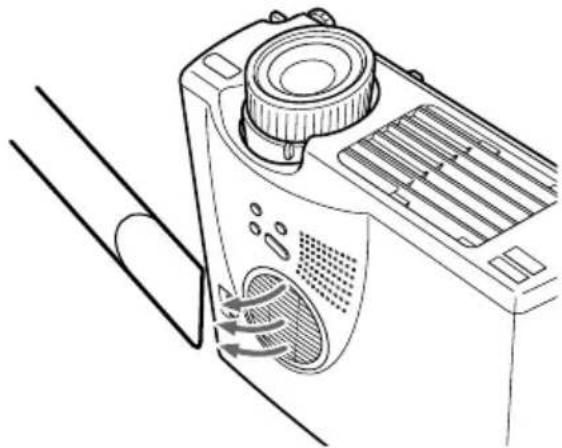 EPSON EMP-505 - Limpieza del filtro de aire - 1