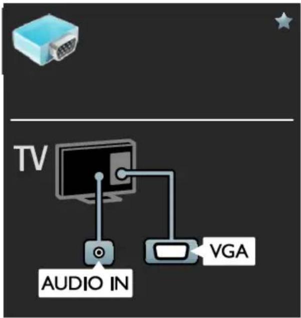 TV AUDIO IN VGA