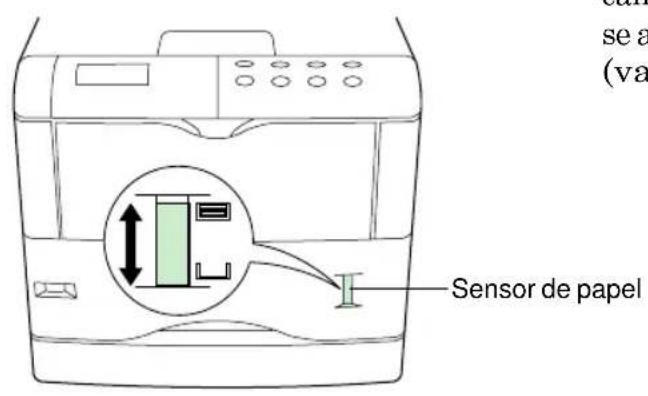 se a (va Sensor de papel