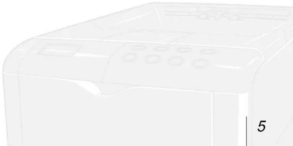 KYOCERA FS-3800/N - Para retirar el contenedor de toner - 6