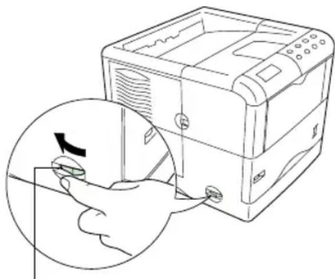 KYOCERA FS-3800/N - Instalación de la opción de bandeja de salida cara arriba - 2