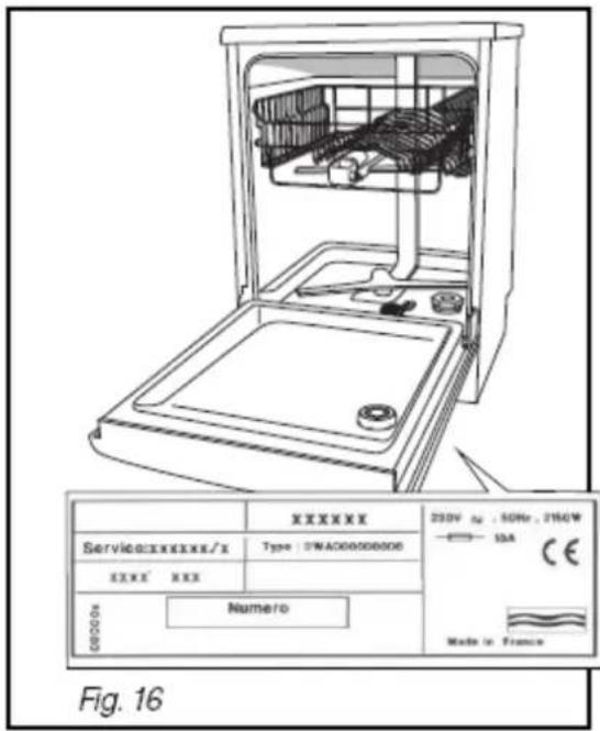BRANDT DFH825 - PEÇAS DE ORIGEM - 1
